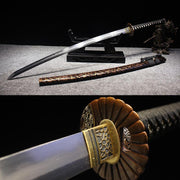 Utsikushisa Clay Tempered Folded Steel Katana Samurai Sword