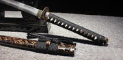 Utsikushisa Clay Tempered Folded Steel Katana Samurai Sword