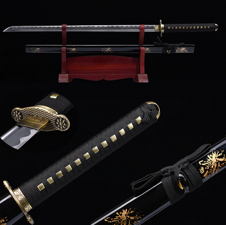 Hanabi Carbon Steel Ninja Sword