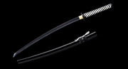 Onmyōdō Black Carbon Steel Katana Samurai Sword